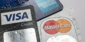 Différentes cartes de crédit