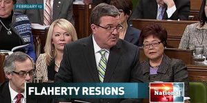 La démission de Jim Flaherty