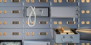Coffrets bancaires ouverts